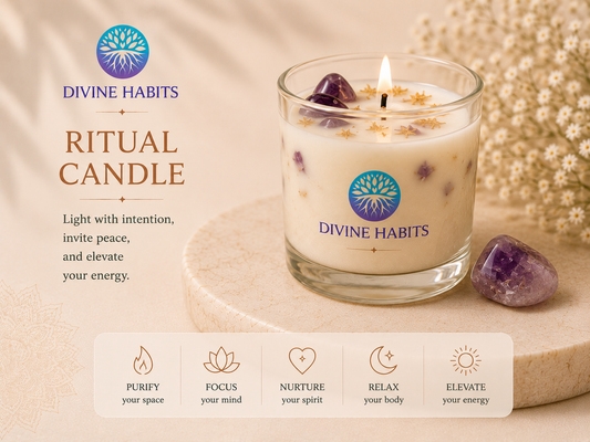 Divine Habits Intention Candle